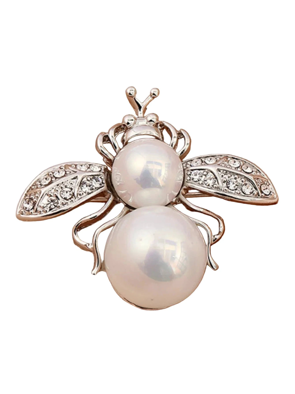 1 Pc Temperament Bee Brooch – Rhinestone Insect Pin | Elegant Electroplated Zinc Alloy Fashion Jewelry for Women by PoisedMe