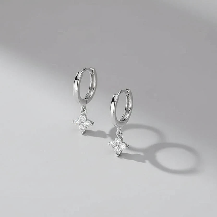 925 Sterling Silver Leaf Earrings For Women Hypoallergenic Trendy Jewelry Gift by PoisedMe